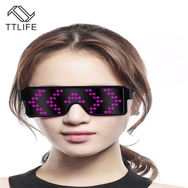 sunglasseslife quick flash led party glasses usb charge luminous christmas concert light toys nightclub accessories, White;black
sunglasseslife quick flash led party glasses usb charge luminous christmas concert light toys nightclub accessories, White;black