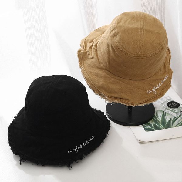 new korean fisherman hat fishing outdoor shade retro washed denim hip-hop hat letter embroidery wild basin hat male, Blue;gray
new korean fisherman hat fishing outdoor shade retro washed denim hip-hop hat letter embroidery wild basin hat male, Blue;gray