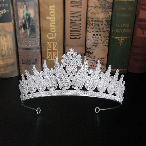 getnoivas silver color headband handmade crystals rhinestones zircon tiaras bridal wedding crown princess pageant headdress sl, Golden;silver
getnoivas silver color headband handmade crystals rhinestones zircon tiaras bridal wedding crown princess pageant headdress sl, Golden;silver