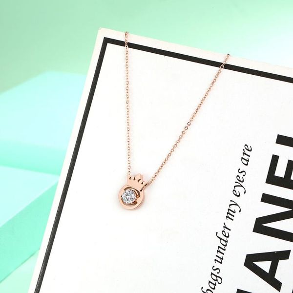 sainmax fashion stainless steel necklace for women and girls embedded crystal crown style pendant chain necklace trendy jewelry, Silver
sainmax fashion stainless steel necklace for women and girls embedded crystal crown style pendant chain necklace trendy jewelry, Silver