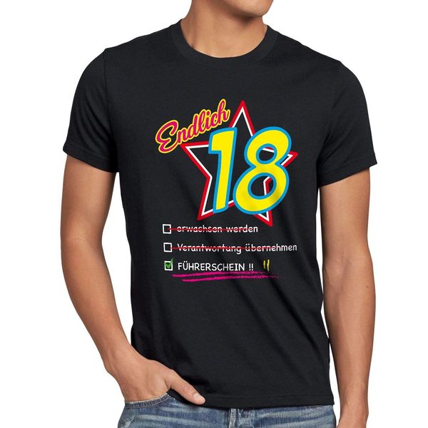 endlich herren t-shirt geburtstag party fun achtzehn мужчины взрослых футболка с коротким рукавом хлопок китайский стиль light
endlich herren t-shirt geburtstag party fun achtzehn мужчины взрослых футболка с коротким рукавом хлопок китайский стиль light