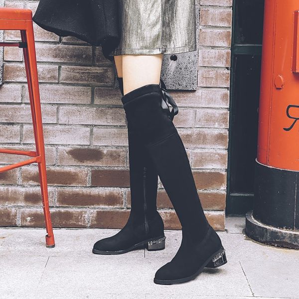round toe shoes women's rubber boots booties ladies boots-women thigh high heels high rain 2020 over-the-knee, Black
round toe shoes women's rubber boots booties ladies boots-women thigh high heels high rain 2020 over-the-knee, Black