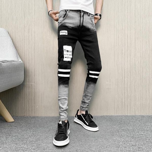 men's jeans men fashion 2021 spring all match striped mens slim fit casual streetwear denim pants clothes 34-28, Blue
men's jeans men fashion 2021 spring all match striped mens slim fit casual streetwear denim pants clothes 34-28, Blue