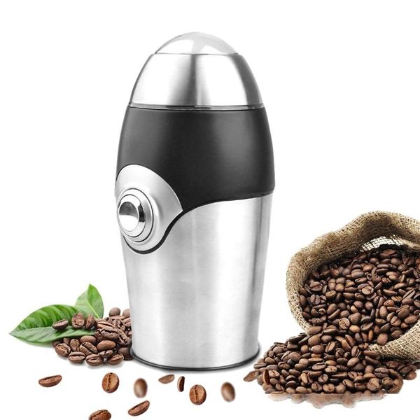 multipurpose electric coffee bean grinder stainless steel miller for seeds spices herbs nuts(eu plug
multipurpose electric coffee bean grinder stainless steel miller for seeds spices herbs nuts(eu plug