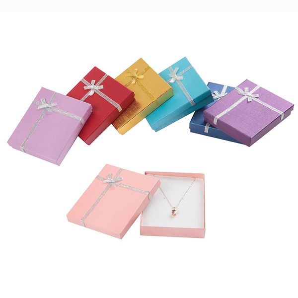12pcs paper jewelry gifts boxes for jewelry display-rings, small watches, necklaces, earrings, bracelet packaging box with bows, Pink;blue
12pcs paper jewelry gifts boxes for jewelry display-rings, small watches, necklaces, earrings, bracelet packaging box with bows, Pink;blue