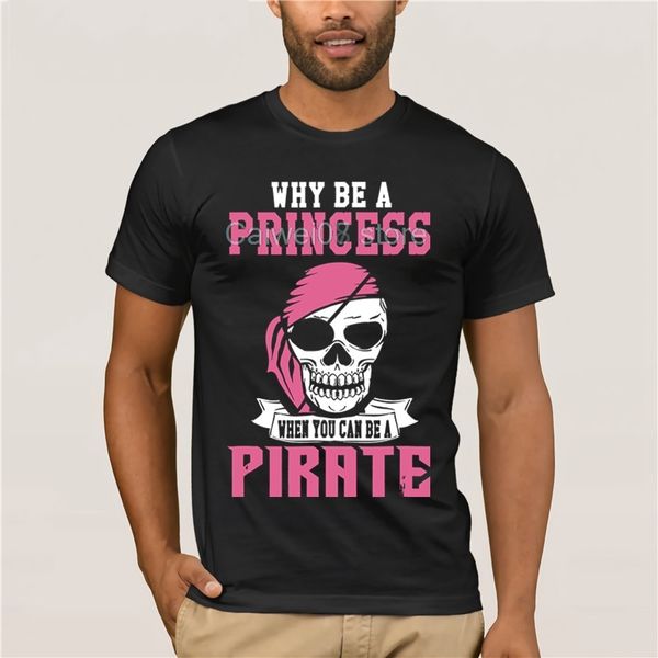 round neck cool man's t-shirt funny why be a princess when you can be a pirate trendy creative graphic t-shirt top
round neck cool man's t-shirt funny why be a princess when you can be a pirate trendy creative graphic t-shirt top