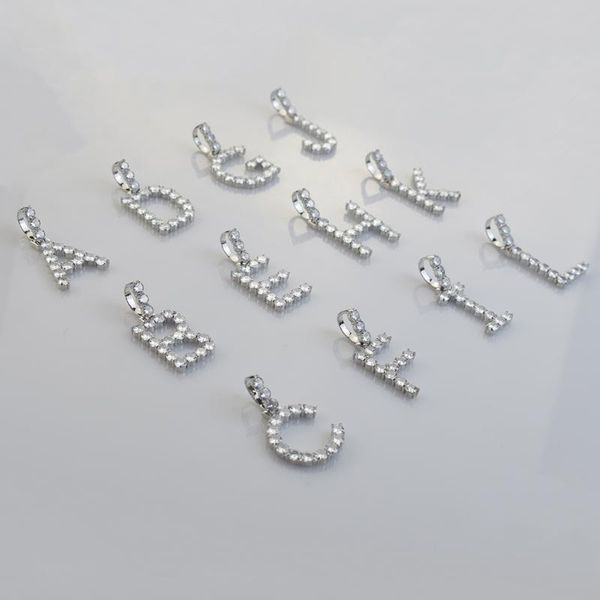 high fashion luxury zircon crystal necklace 26 alphabet a-z initial name pendant hip- hyperbole necklace for wedding party, Silver
high fashion luxury zircon crystal necklace 26 alphabet a-z initial name pendant hip- hyperbole necklace for wedding party, Silver