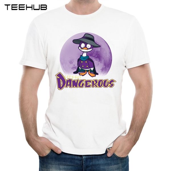 2019 men's new summer fashion cute duck design t shirt cool printed soft tee