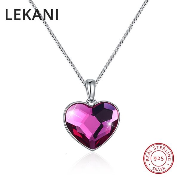 lekani оригинальные кристаллы от swarovski день сердца ожерелье для женщин, chic s925 silver collares lovers валентина подарок
lekani оригинальные кристаллы от swarovski день сердца ожерелье для женщин, chic s925 silver collares lovers валентина подарок