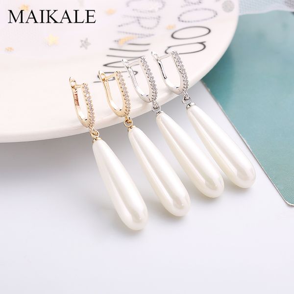 maikale long water drop pearl earrings cubic zirconia plated gold silver needle hypoallergenic drop earrings for women gifts
maikale long water drop pearl earrings cubic zirconia plated gold silver needle hypoallergenic drop earrings for women gifts