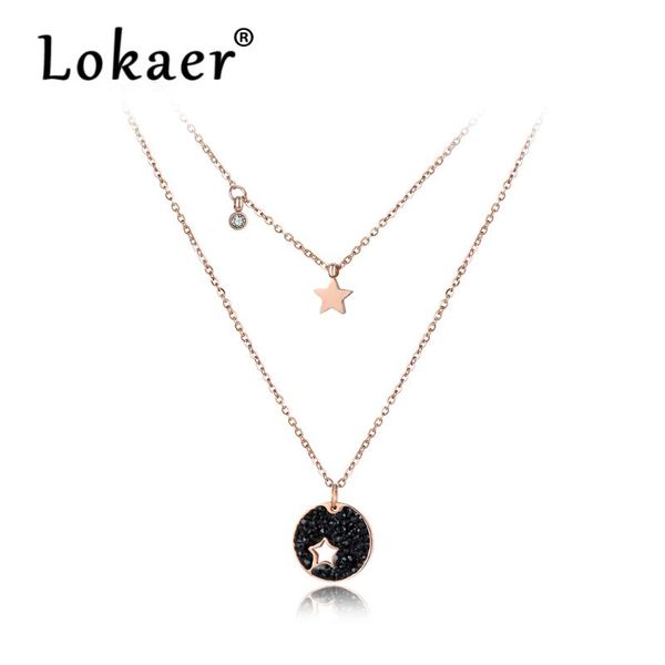 lokaer cubic zirconia star chokers necklaces for women pave setting rhinestone rose gold color stainless steel jewelry n18035, Silver
lokaer cubic zirconia star chokers necklaces for women pave setting rhinestone rose gold color stainless steel jewelry n18035, Silver
