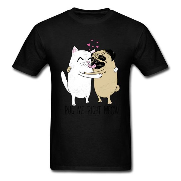 pug me right meow t-shirt men funny t shirt lovers couples tees dog cat cartoon tshirt happy valentines day gift
pug me right meow t-shirt men funny t shirt lovers couples tees dog cat cartoon tshirt happy valentines day gift