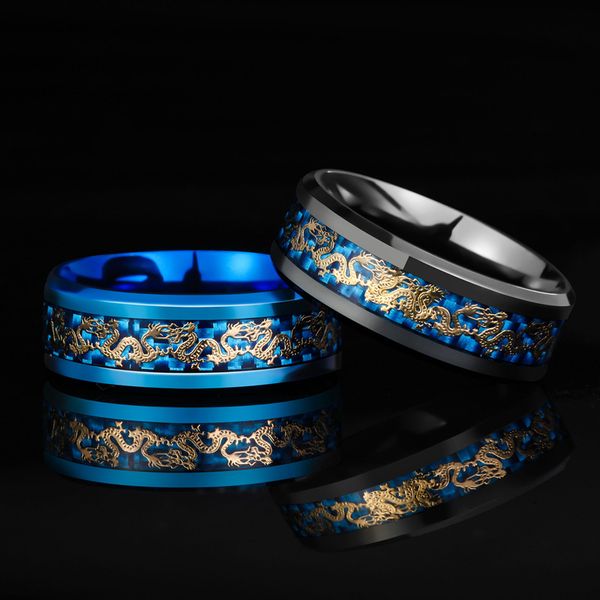 wedding rings vintage chinese blue dragon 8mm black animal ring for men women stainless steel luxury beautiful big party fashion snake, Slivery;golden
wedding rings vintage chinese blue dragon 8mm black animal ring for men women stainless steel luxury beautiful big party fashion snake, Slivery;golden
