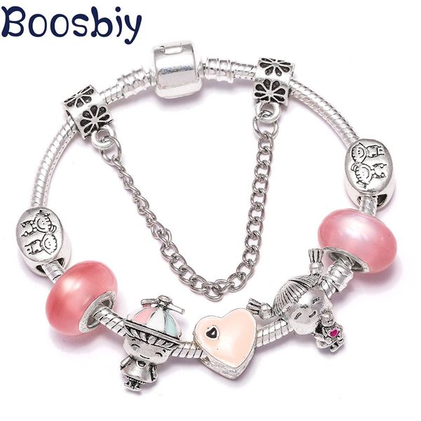 charm bracelets boosbiy silver plated boys & girls beads for women fits brand valentine's day fashion jewelry, Golden;silver
charm bracelets boosbiy silver plated boys & girls beads for women fits brand valentine's day fashion jewelry, Golden;silver