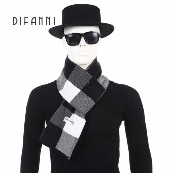 scarves difanni winter big size plaid scarf men long neck warm cashmere bufanda wool knitting, Blue;gray
scarves difanni winter big size plaid scarf men long neck warm cashmere bufanda wool knitting, Blue;gray