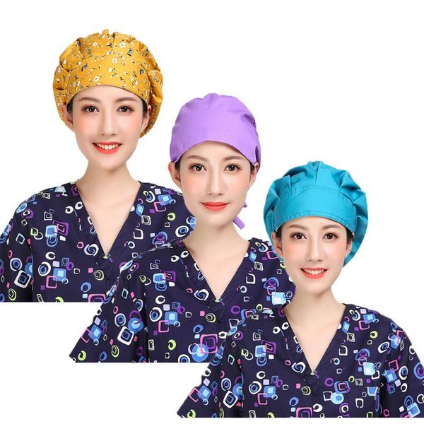 beanie/skull caps fashion cotton bandage adjustable print bouffant hat head cover scrub cap gorro enfermera quirofano, Blue;gray
beanie/skull caps fashion cotton bandage adjustable print bouffant hat head cover scrub cap gorro enfermera quirofano, Blue;gray