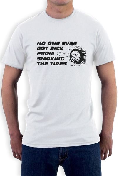 no one ever got sick from smoking tires - funny automotive t-shirt novelty gift 100% cotton tee shirt, wholesale tee
no one ever got sick from smoking tires - funny automotive t-shirt novelty gift 100% cotton tee shirt, wholesale tee