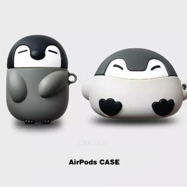 silicon cute cartoon penguin airpods cases for airpods pro apple bluetooth wireless headset cover 1 2 3 generatio soft shell with hook
silicon cute cartoon penguin airpods cases for airpods pro apple bluetooth wireless headset cover 1 2 3 generatio soft shell with hook