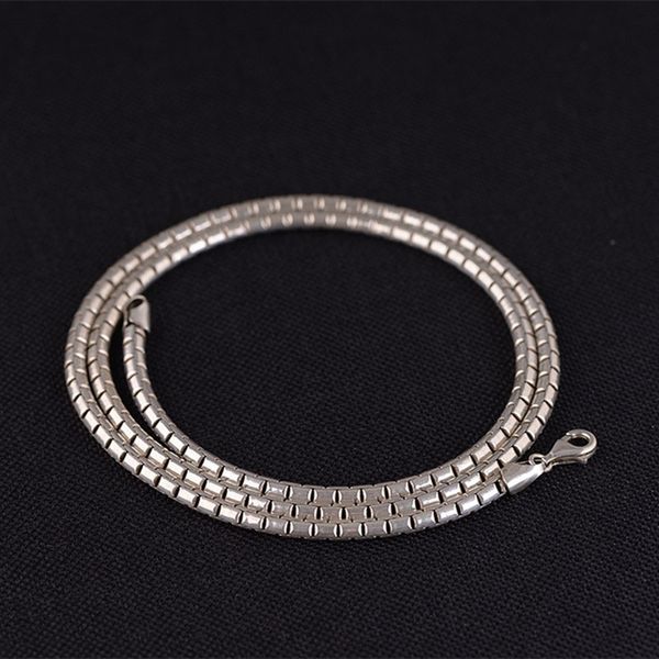 68.5g 925 sterling silver jewelry necklace 3.5mm thickness chain men gift thai silver long&choker fashion necklace
68.5g 925 sterling silver jewelry necklace 3.5mm thickness chain men gift thai silver long&choker fashion necklace