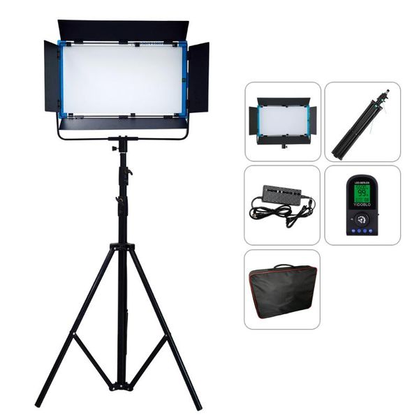 flash heads 100w yidoblo a-2200bi led video lighting panel ultra bright bi-color 3200k-5500k professional studio pography + bag
flash heads 100w yidoblo a-2200bi led video lighting panel ultra bright bi-color 3200k-5500k professional studio pography + bag