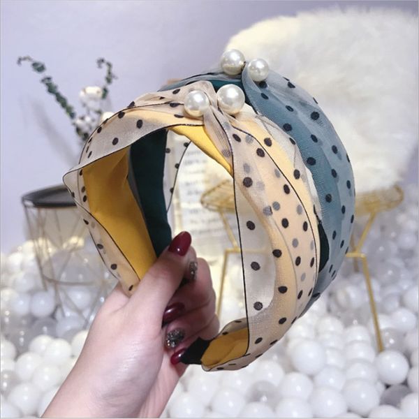 hair accessories high-end women's polka dot contrast color wide-brimmed headband fashion wild girl band headwear
hair accessories high-end women's polka dot contrast color wide-brimmed headband fashion wild girl band headwear