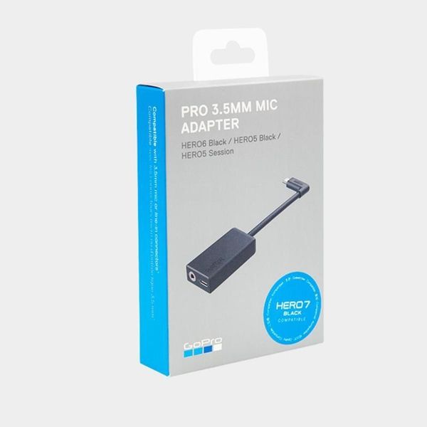 original 3.5mm mic adapter for hero 8 7 6 5 black microphone adapter accessory
original 3.5mm mic adapter for hero 8 7 6 5 black microphone adapter accessory