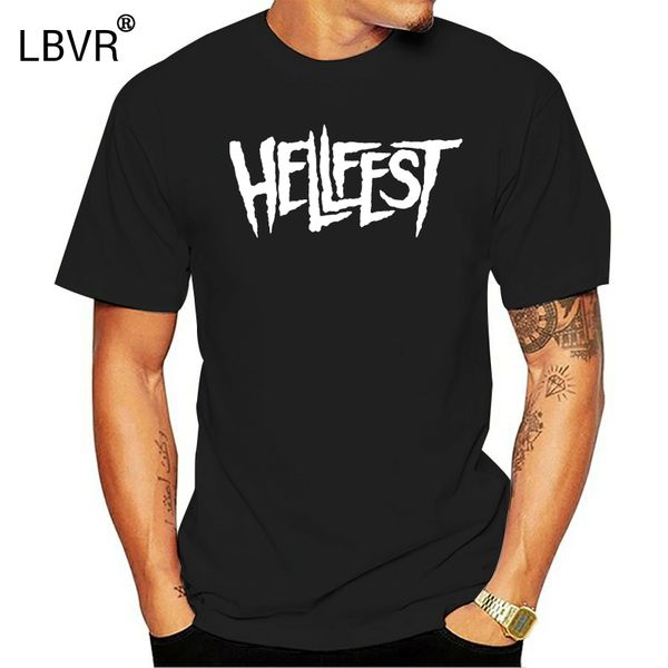 fashion hellfest s m l xl cotton short sleeves mens black shirt t-shirt men t shirt print cotton short sleeve t-shirt
