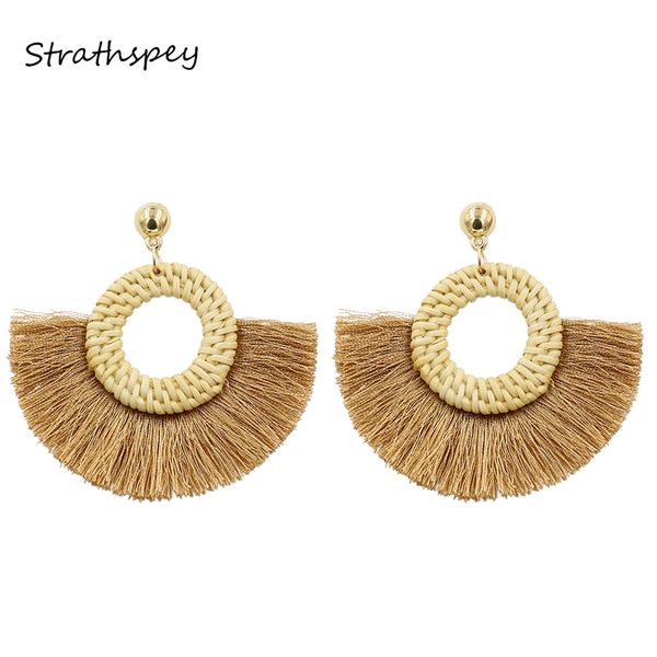 strathspey fan shaped tassel earrings for women handmade rattan fringe earring khaki big earring original jewelry 2020, Silver
strathspey fan shaped tassel earrings for women handmade rattan fringe earring khaki big earring original jewelry 2020, Silver