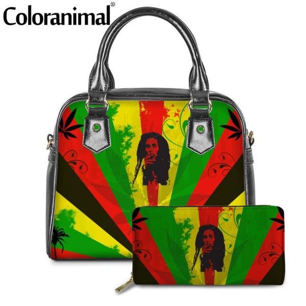 coloranimal jamaica flag print women luxury pu leather tote handbags ladies 2pcs/set hand bags black wallet shoulder bag bolsa
coloranimal jamaica flag print women luxury pu leather tote handbags ladies 2pcs/set hand bags black wallet shoulder bag bolsa