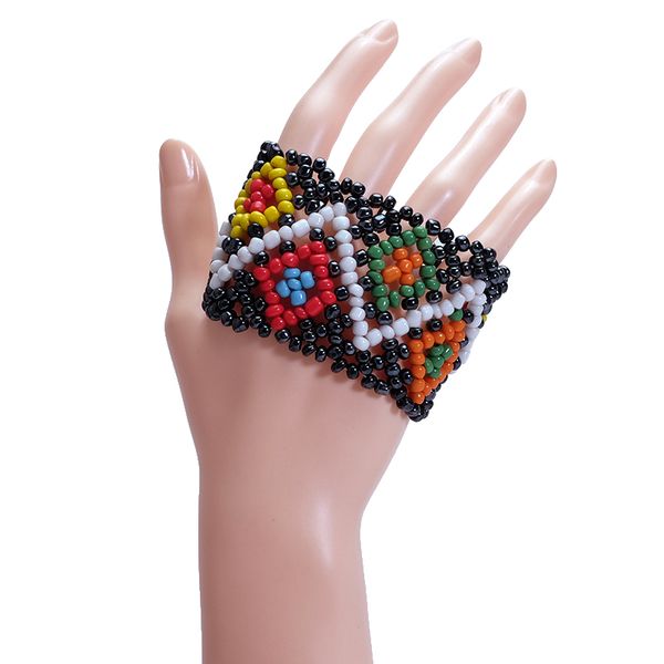 beurself bohemian colorful seed bead elastic stretch bracelet for women handmade ethnic adjustable wide strand bangle jewelry, Black
beurself bohemian colorful seed bead elastic stretch bracelet for women handmade ethnic adjustable wide strand bangle jewelry, Black