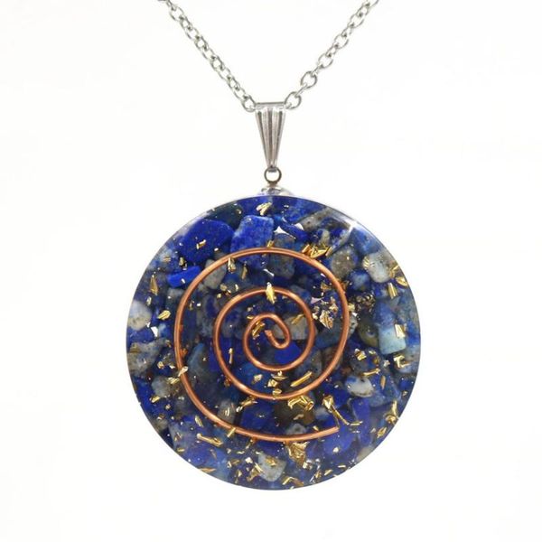 pendant necklaces 35mm reiki healing quartz stone necklace agates lapis amethysts pendulm amulet natural orgone energy crystal, Silver
pendant necklaces 35mm reiki healing quartz stone necklace agates lapis amethysts pendulm amulet natural orgone energy crystal, Silver
