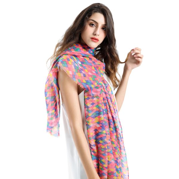 scarves women viscose scarf foulard geometric thin for lady pink color soft wraps long hijabs shawls and, Blue;gray
scarves women viscose scarf foulard geometric thin for lady pink color soft wraps long hijabs shawls and, Blue;gray