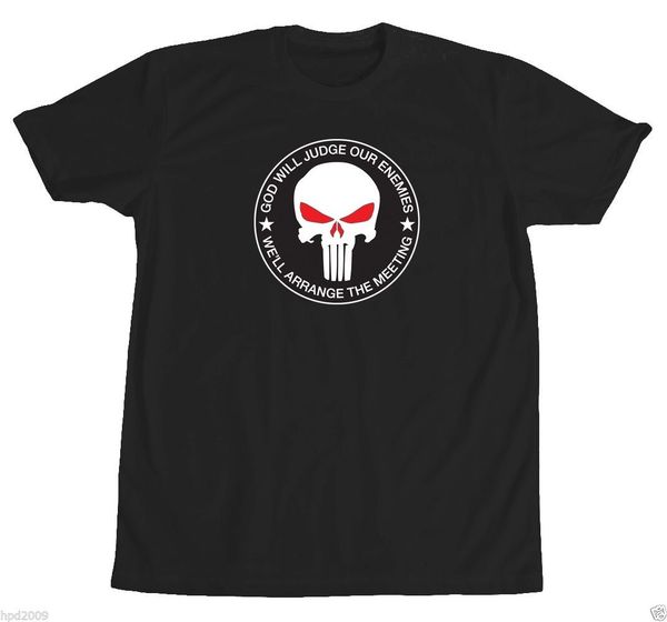2019 fashion punisher military skull logo tee shirt god judge enemies alstyle quality hero tee shirt
2019 fashion punisher military skull logo tee shirt god judge enemies alstyle quality hero tee shirt