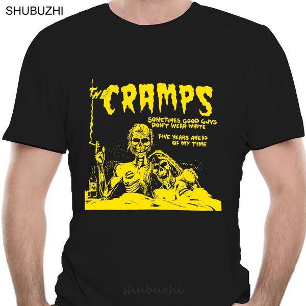 new the cramps yellow art smiling skeleton couple in bed punk rock black t shirt male brand teeshirt men summer cotton t shirt
new the cramps yellow art smiling skeleton couple in bed punk rock black t shirt male brand teeshirt men summer cotton t shirt