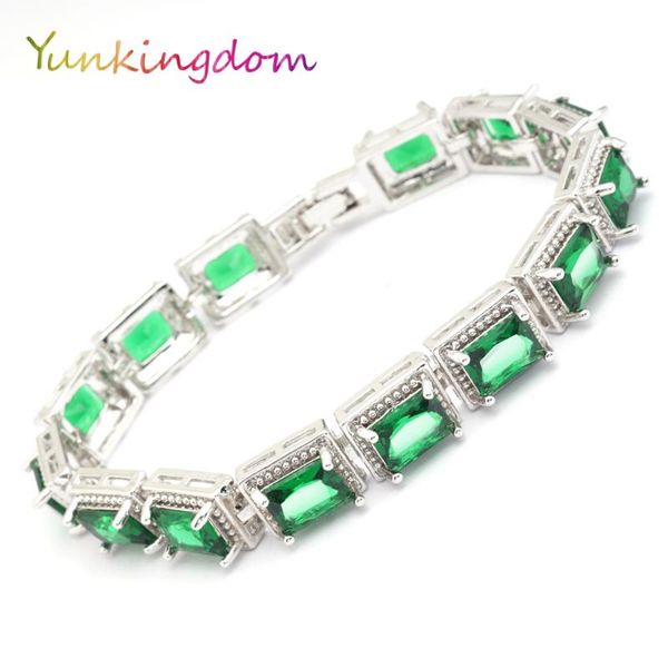 yunkingdom full inlay square cubic zirconia bracelets female jewelry accessories elegant charming bracelet, Black
yunkingdom full inlay square cubic zirconia bracelets female jewelry accessories elegant charming bracelet, Black