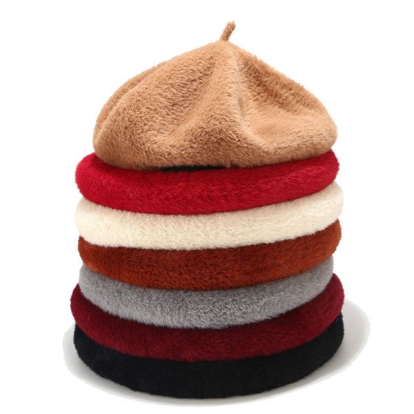 berets lady autumn winter french classic beret women painter hat vintage caps female warm walking cap, Blue;gray
berets lady autumn winter french classic beret women painter hat vintage caps female warm walking cap, Blue;gray