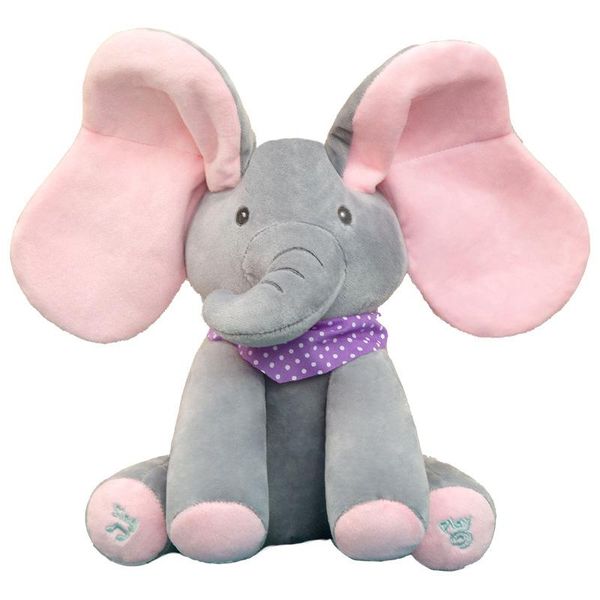 30cm elephant stuffed plush doll electric musical toy talking singing animal play hide and seek for kids children educational toys
30cm elephant stuffed plush doll electric musical toy talking singing animal play hide and seek for kids children educational toys