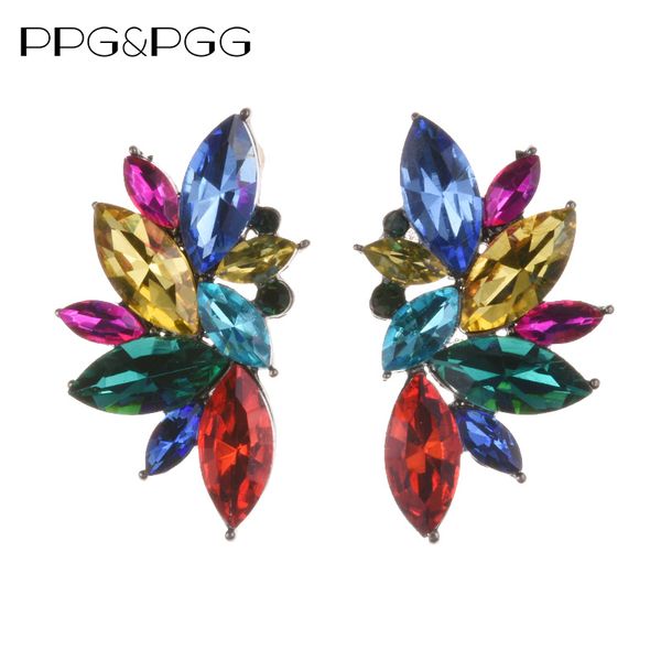 ppg&pgg 2020 new colorful flower big brand design luxury ladies earrings designs gem statement earrings jewelry, Silver
ppg&pgg 2020 new colorful flower big brand design luxury ladies earrings designs gem statement earrings jewelry, Silver