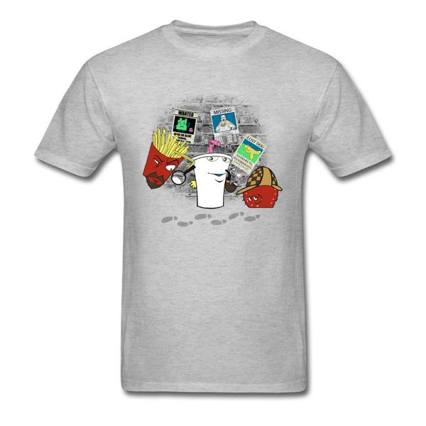 old school detectives 2018 novelty cartoon design men grey t-shirt french fries and coke print short sleeve cotton tee shirt
old school detectives 2018 novelty cartoon design men grey t-shirt french fries and coke print short sleeve cotton tee shirt