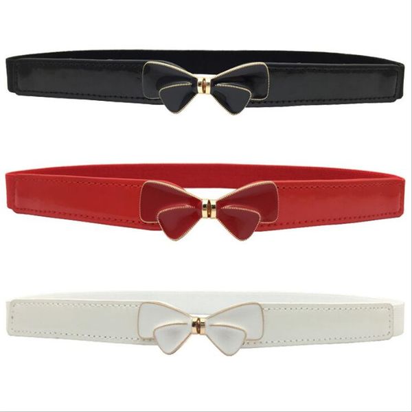 2020 women gentle temperament wild bow buckle slim elastic women belts, Black;brown
2020 women gentle temperament wild bow buckle slim elastic women belts, Black;brown