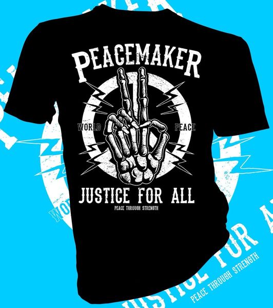 2019 new fashion men tee shirt peace maker justice for all, no war, no nukes & female t-shirt
2019 new fashion men tee shirt peace maker justice for all, no war, no nukes & female t-shirt
