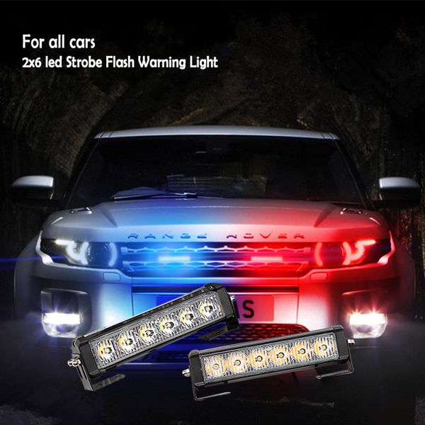 2x6 36w led strobe flash warning light auto led bar emergency light 12v caution lamp red blue/ white/ yellow/ whiteyellow
2x6 36w led strobe flash warning light auto led bar emergency light 12v caution lamp red blue/ white/ yellow/ whiteyellow