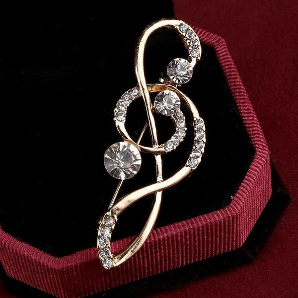 of the small fresh beat note brooch pin scarf buckle coat accessories corsage brooch notes, Gray
of the small fresh beat note brooch pin scarf buckle coat accessories corsage brooch notes, Gray