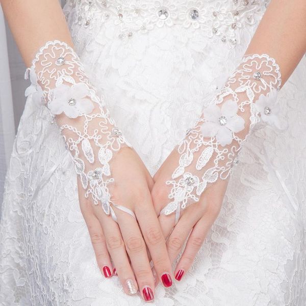 five fingers gloves beauty girl wrist length for bri lace show hand back hook finger flower diamond ornament ceremonial, Blue;gray
five fingers gloves beauty girl wrist length for bri lace show hand back hook finger flower diamond ornament ceremonial, Blue;gray
