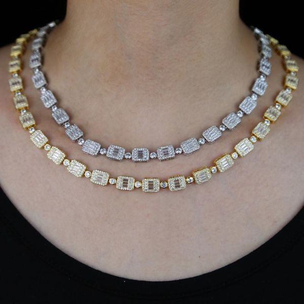 chokers iced out bling women tennis chain necklace geometric round square shaped beads sparking wedding jewelry, Golden;silver
chokers iced out bling women tennis chain necklace geometric round square shaped beads sparking wedding jewelry, Golden;silver