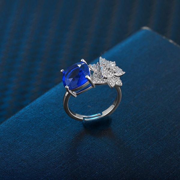 cluster rings product fashion accessories korean version full diamond inlaid red blue crystal elegant flower ring female adjustable, Golden;silver
cluster rings product fashion accessories korean version full diamond inlaid red blue crystal elegant flower ring female adjustable, Golden;silver