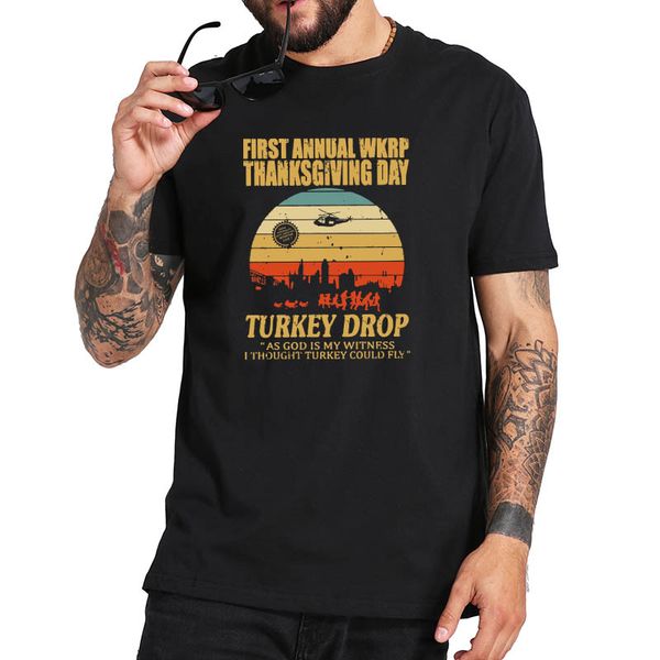 thanksgiving wkrp turkey drop typo t shirt wkrp sitcom television series tshirt 100% cotton soft tee
thanksgiving wkrp turkey drop typo t shirt wkrp sitcom television series tshirt 100% cotton soft tee