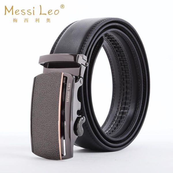 belts messi leo man automatic buckle genuine men's leather cowskin fashion casual belt for male formal novelty, Black;brown
belts messi leo man automatic buckle genuine men's leather cowskin fashion casual belt for male formal novelty, Black;brown
