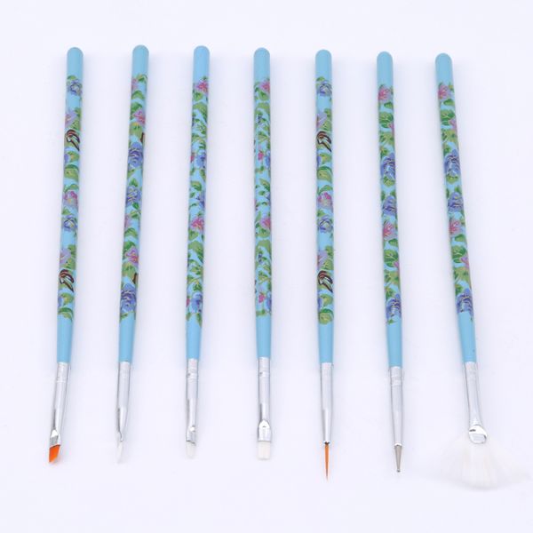 new fashion 7pcs nail art painting brush darwing brushes set dotting pen liner stripe gradient tools nail art accessories, Yellow
new fashion 7pcs nail art painting brush darwing brushes set dotting pen liner stripe gradient tools nail art accessories, Yellow