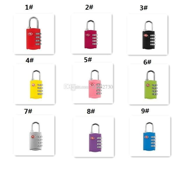 9styles tsa customs locks 4 digit code combination lock resettable travel luggage padlock suitcase high security locks a079
9styles tsa customs locks 4 digit code combination lock resettable travel luggage padlock suitcase high security locks a079